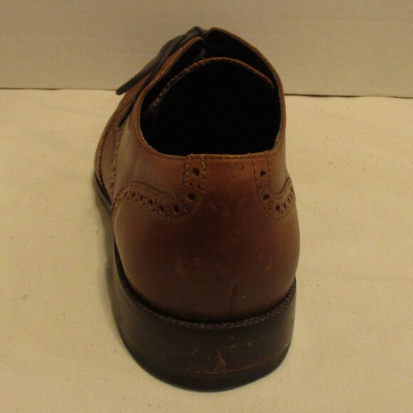 Cole Haan Oxford Men Size 10 Brown Black Lace Up Business Travel Dress Shoes main image 9